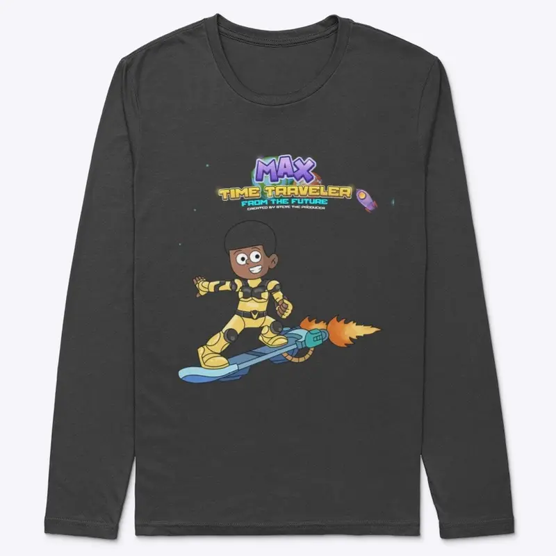 "Max Time Traveler" Hoverboard T-shirt