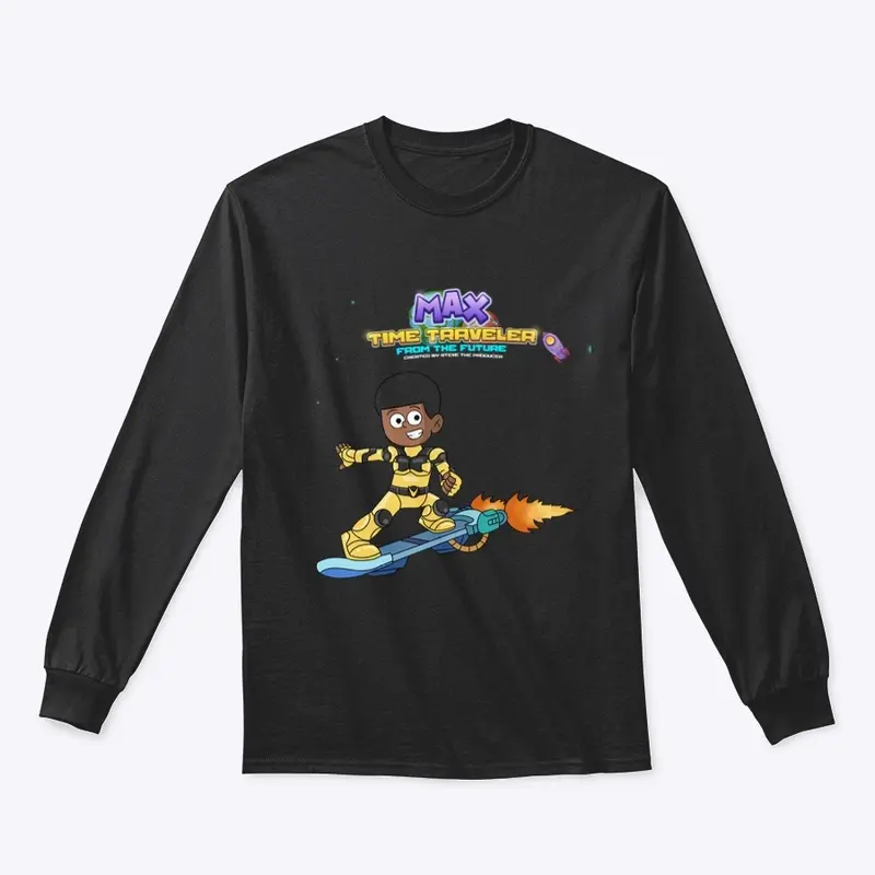 "Max Time Traveler" Hoverboard T-shirt